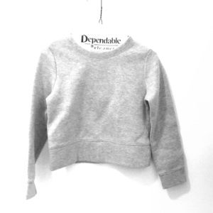 Jcrew croppee sweatshirt EUC